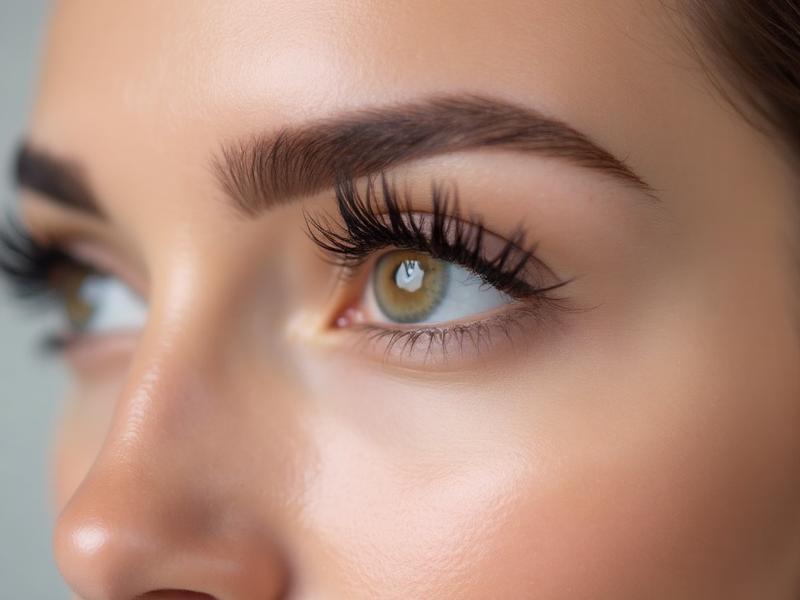 Before lash treatment
